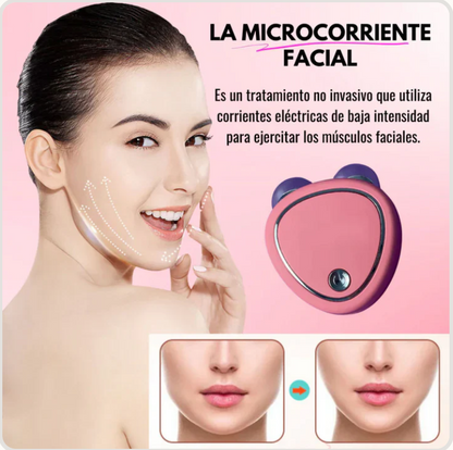 Masajeador Facial Con Micro Corriente