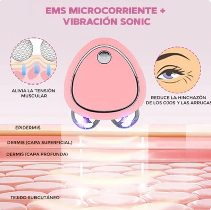 Masajeador Facial Con Micro Corriente